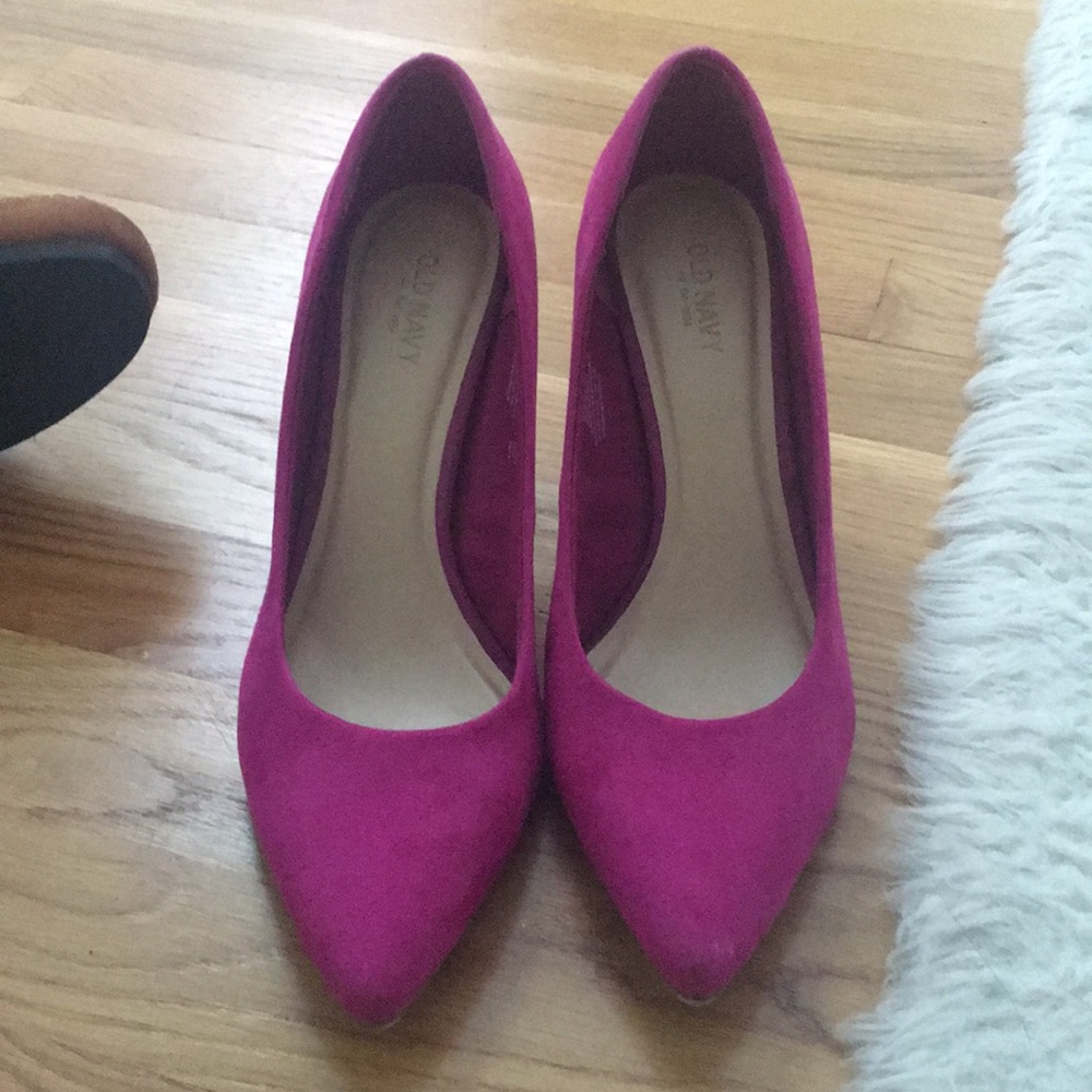 Hot pink heel
